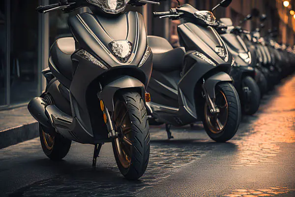 Elektrisk motorcykelstil som gynnas av ungdomar